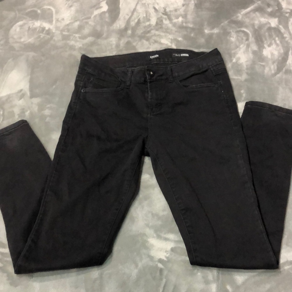 Kenzie black skinny stretchy jeans sz 10/30